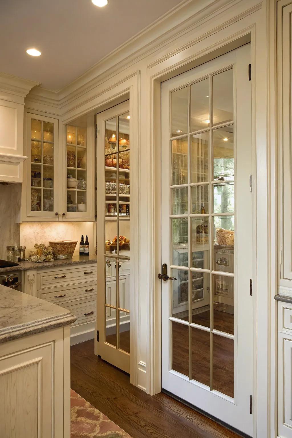 Continental doors bring enduring elegance to your kitchen.