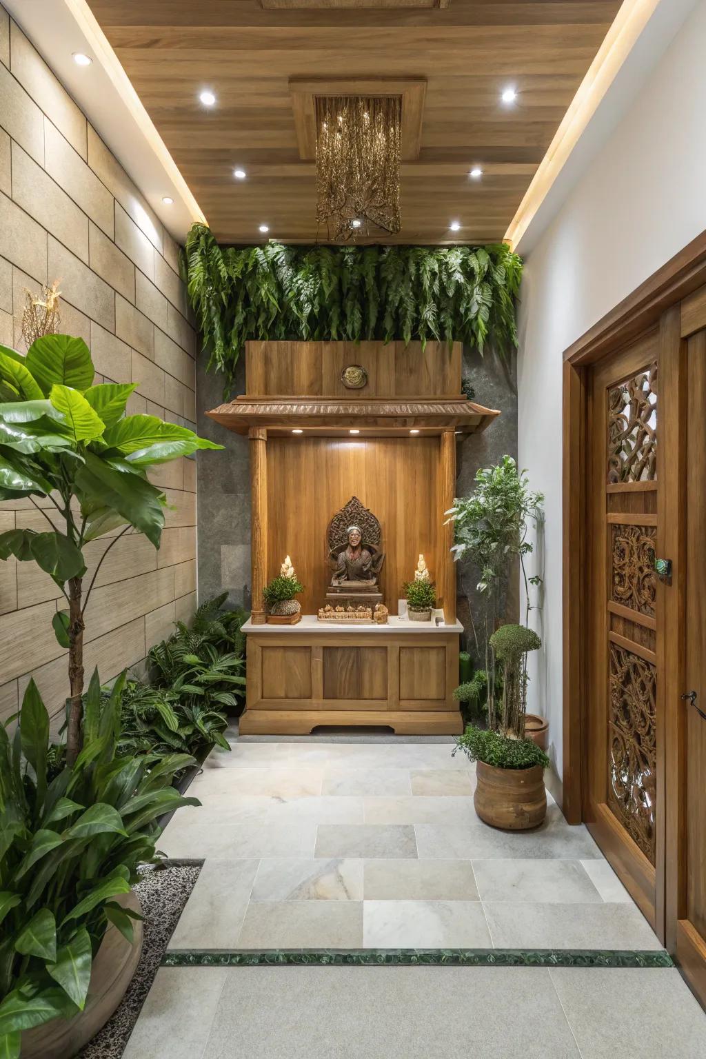 Natural elements that bring peace and harmony to your sacred space.