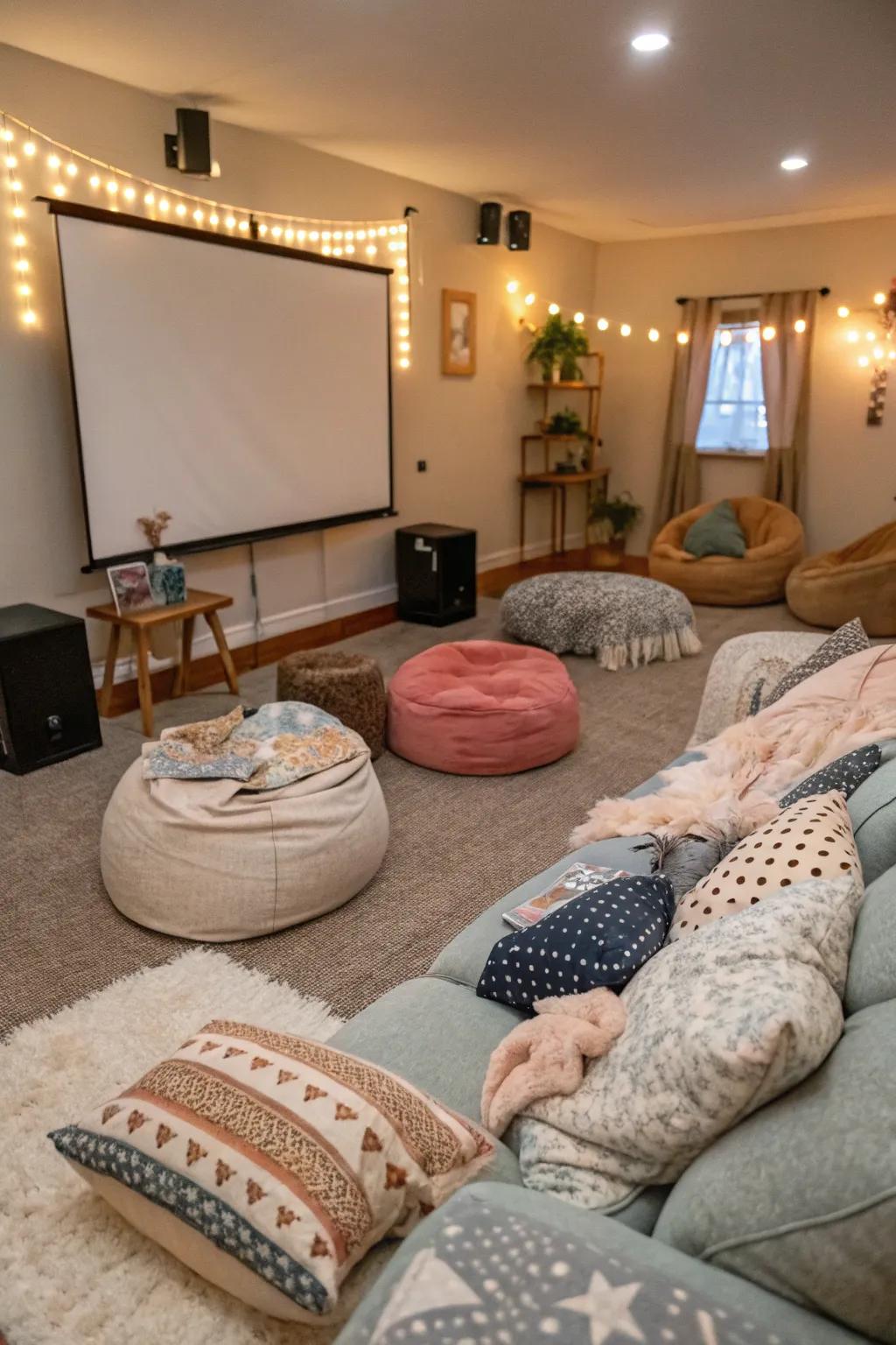 Comfortable seating arrangements keep everyone relaxed and happy.