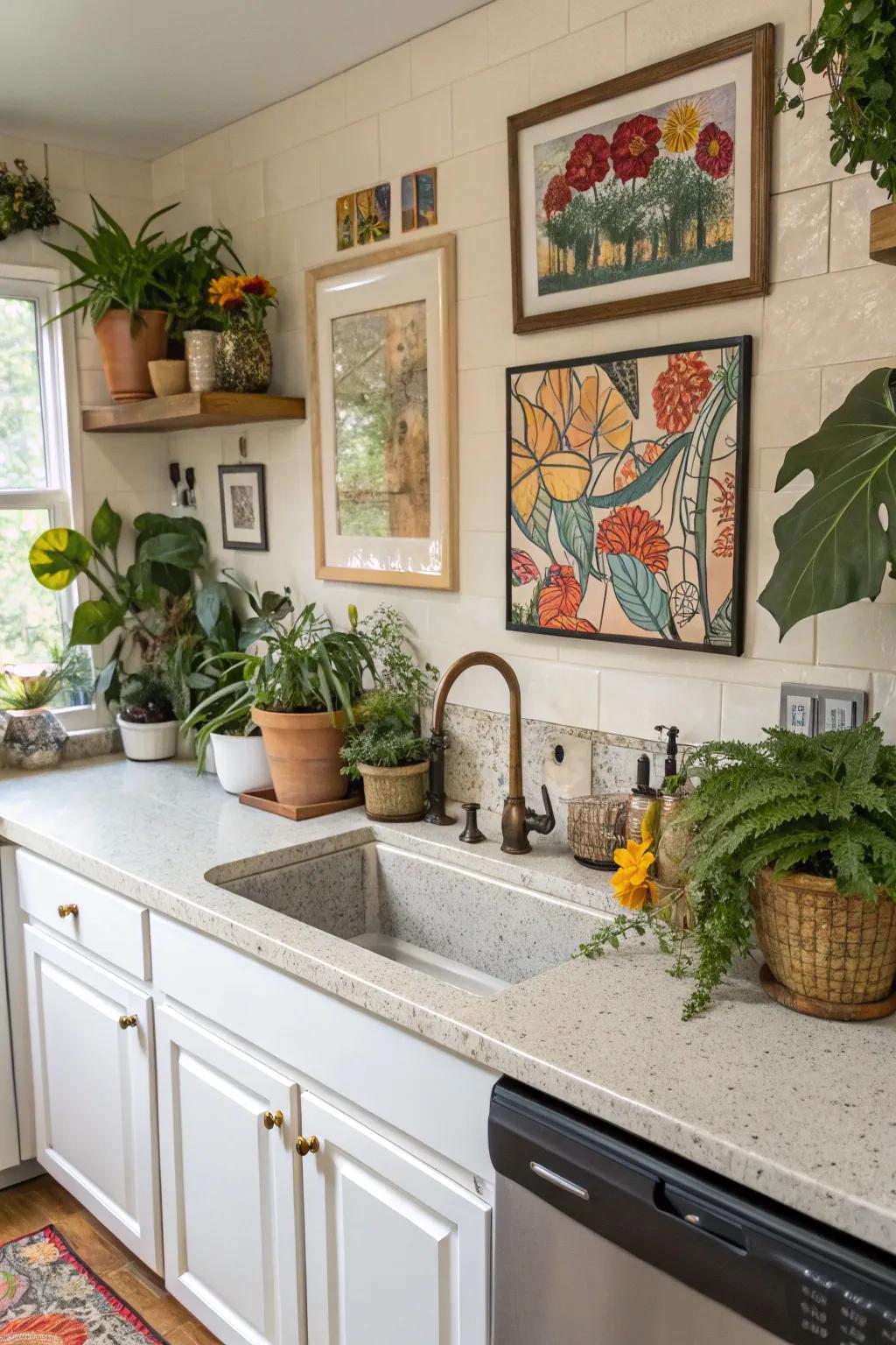 Ornamental touches can infuse character into your kitchen.