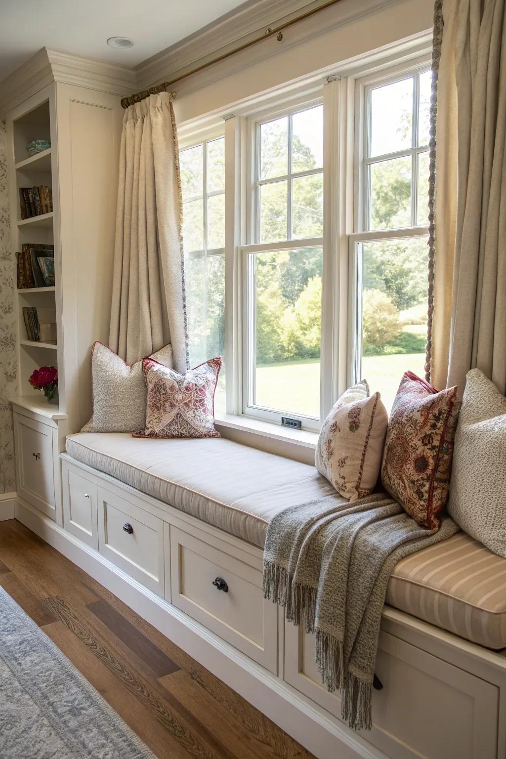 Multifaceted zones augment functionality without relinquishing aesthetic.