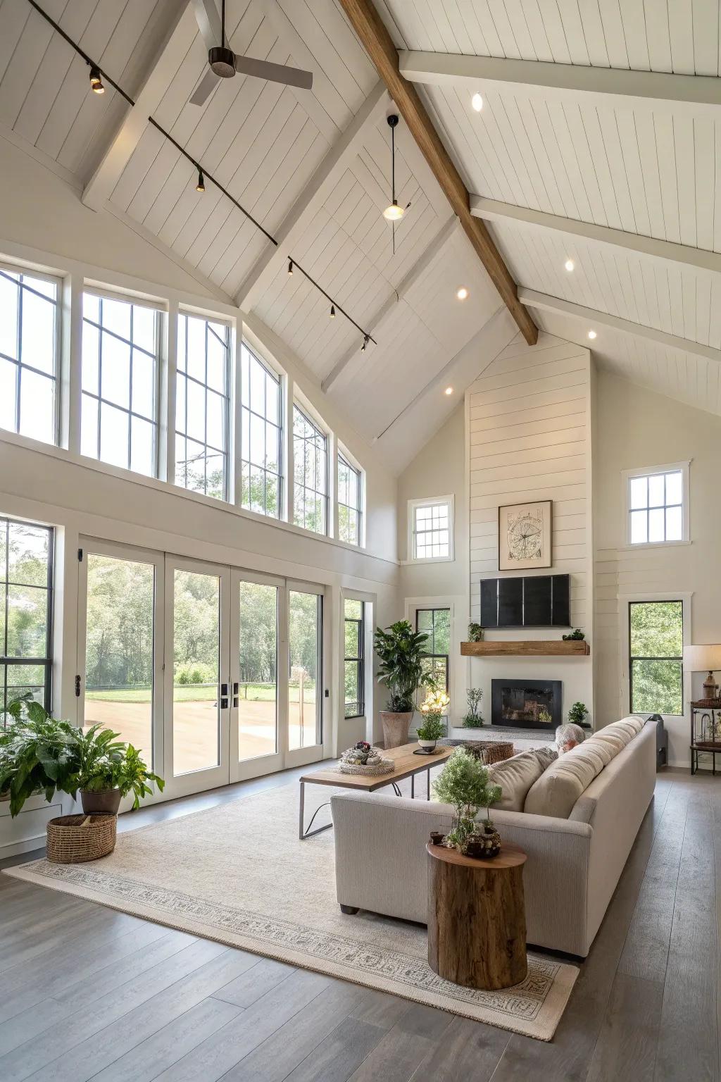 Open-concept spaces capitalize on spaciousness and connectivity.