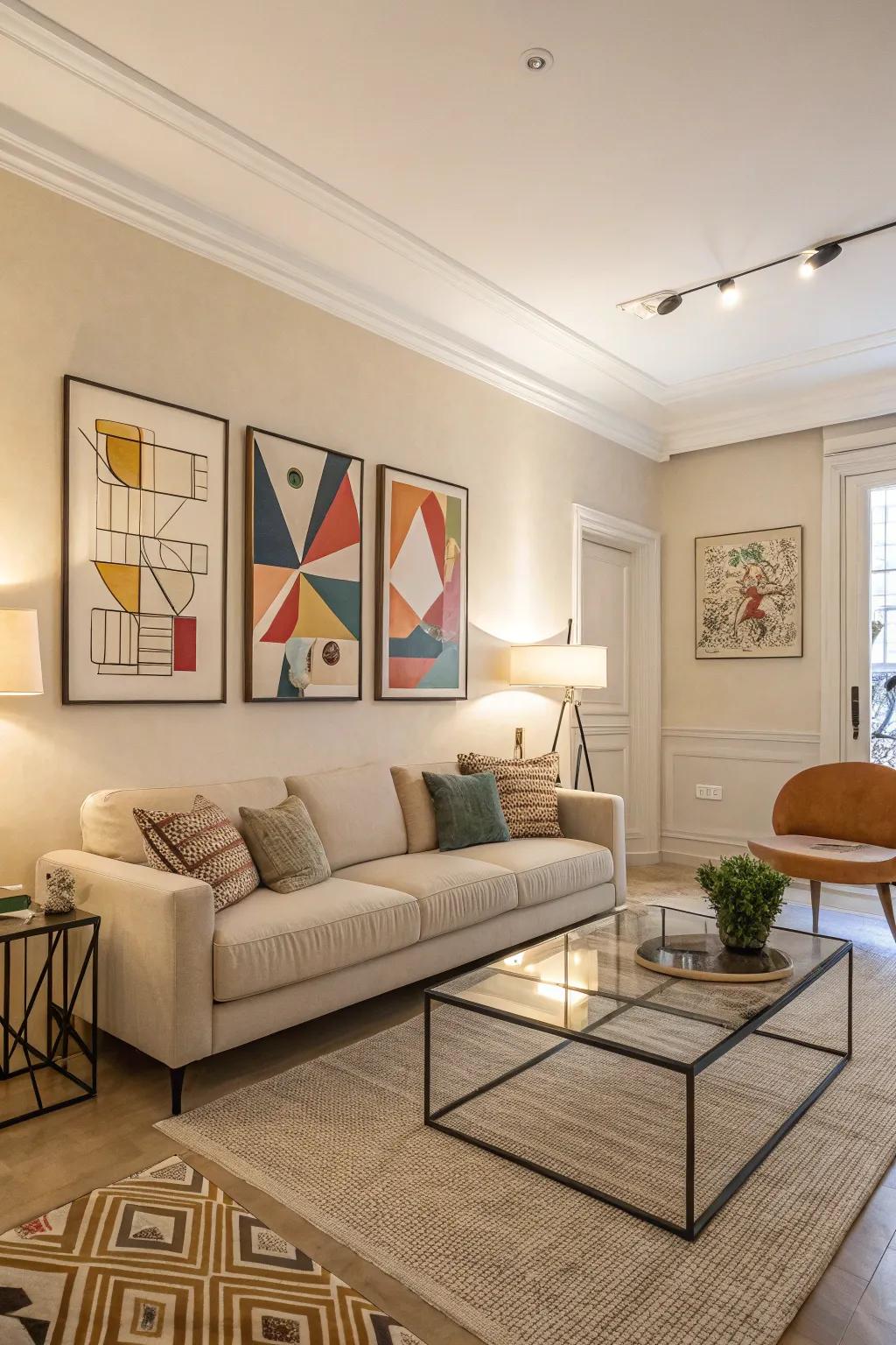 Artwork contributes character and intrigue.