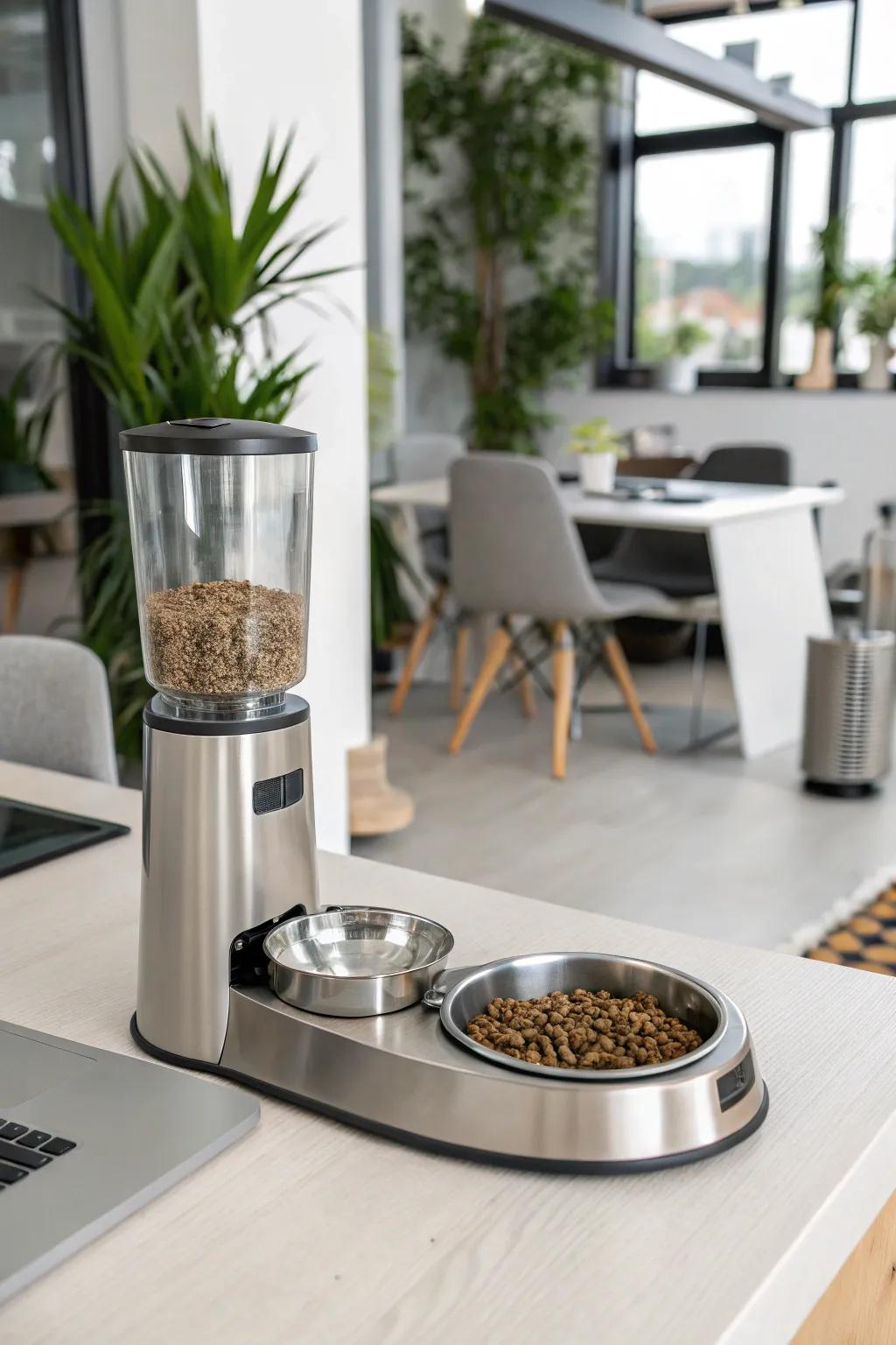 Automated options provide ease and maintain consistent meal times for your pets.