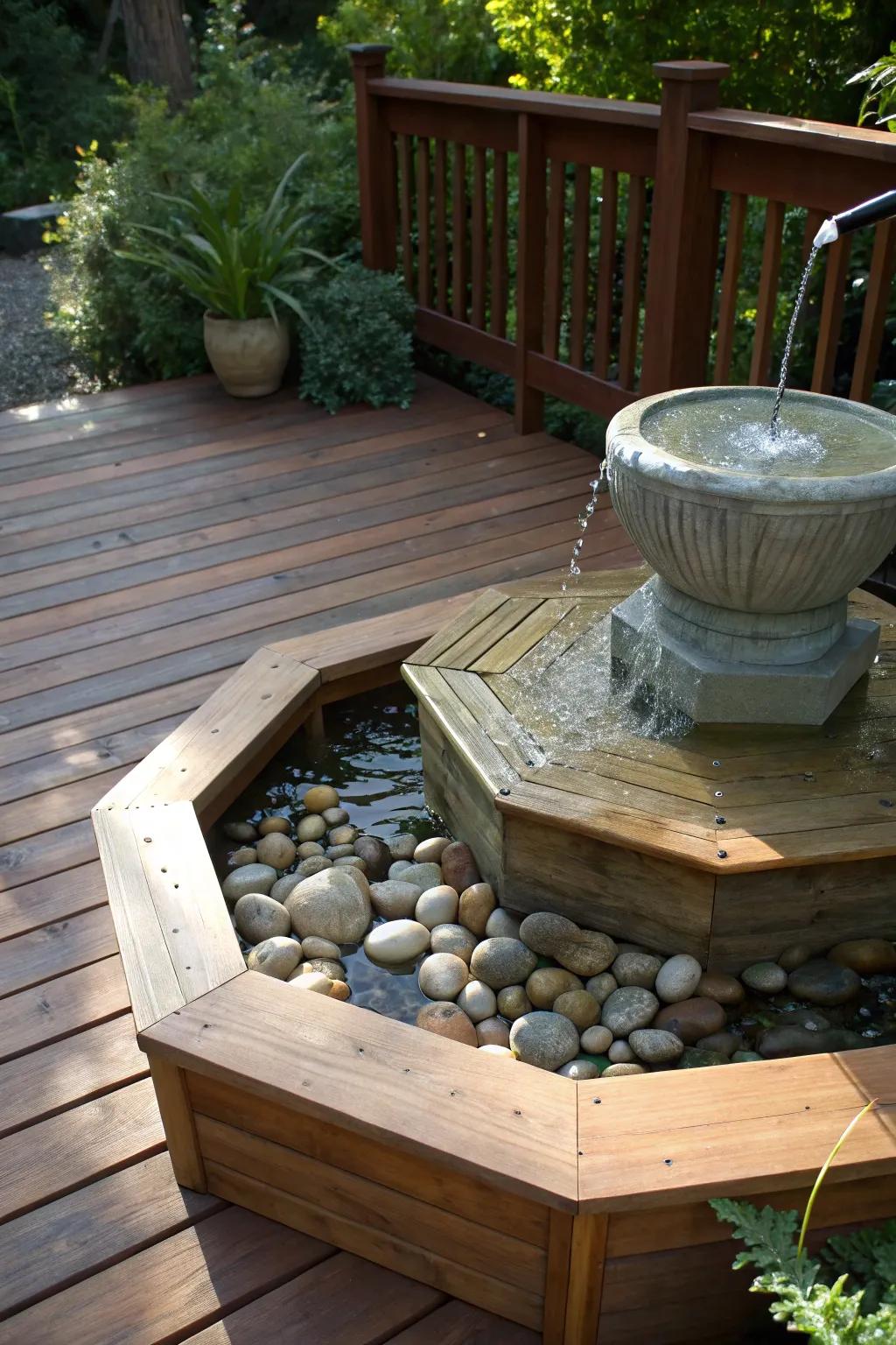 Start your day with serenity: A masterful blend of craftsmanship and nature.