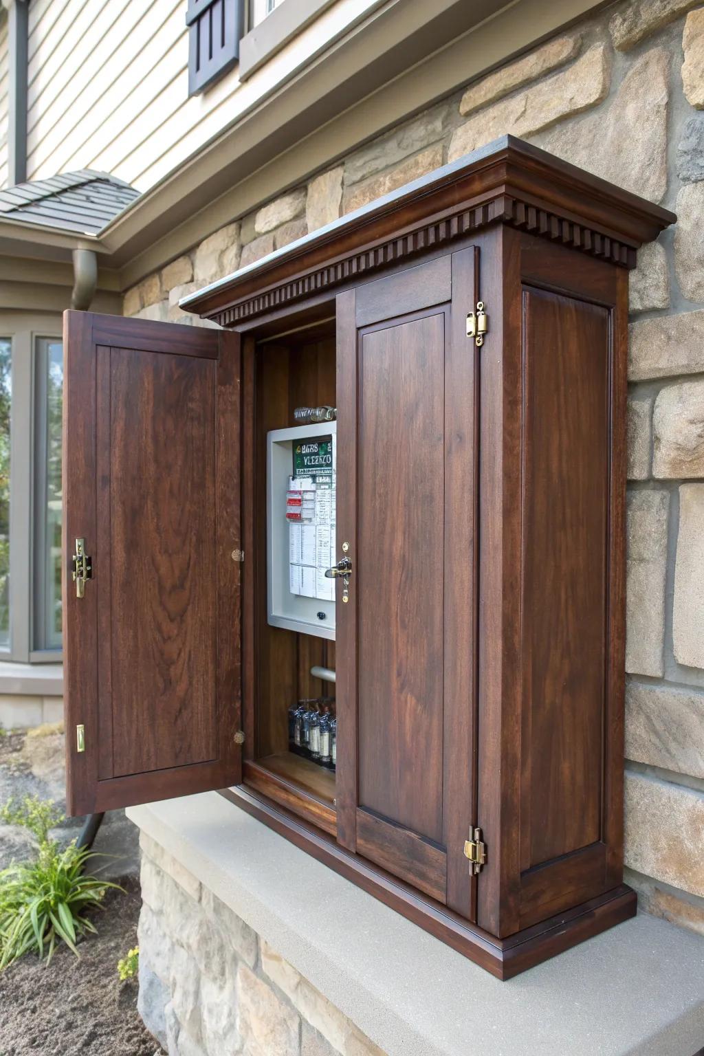 Where craftsmanship meets functionality: Conceal with style.