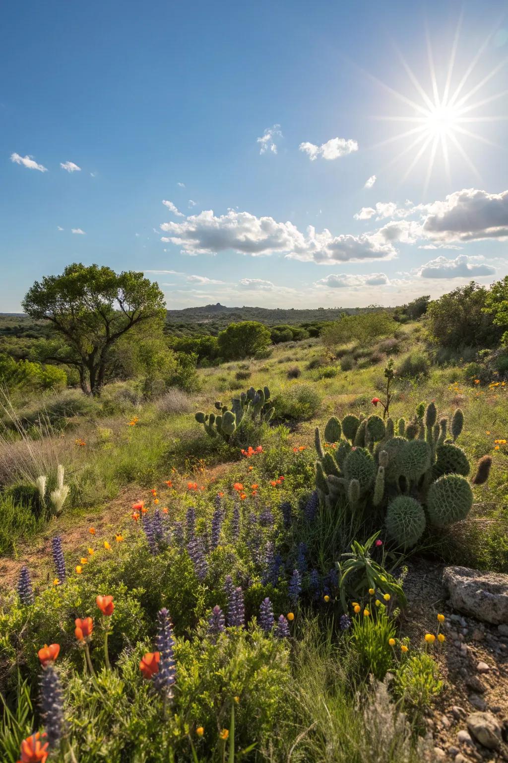 Native plants are perfectly suited for Texas climates.