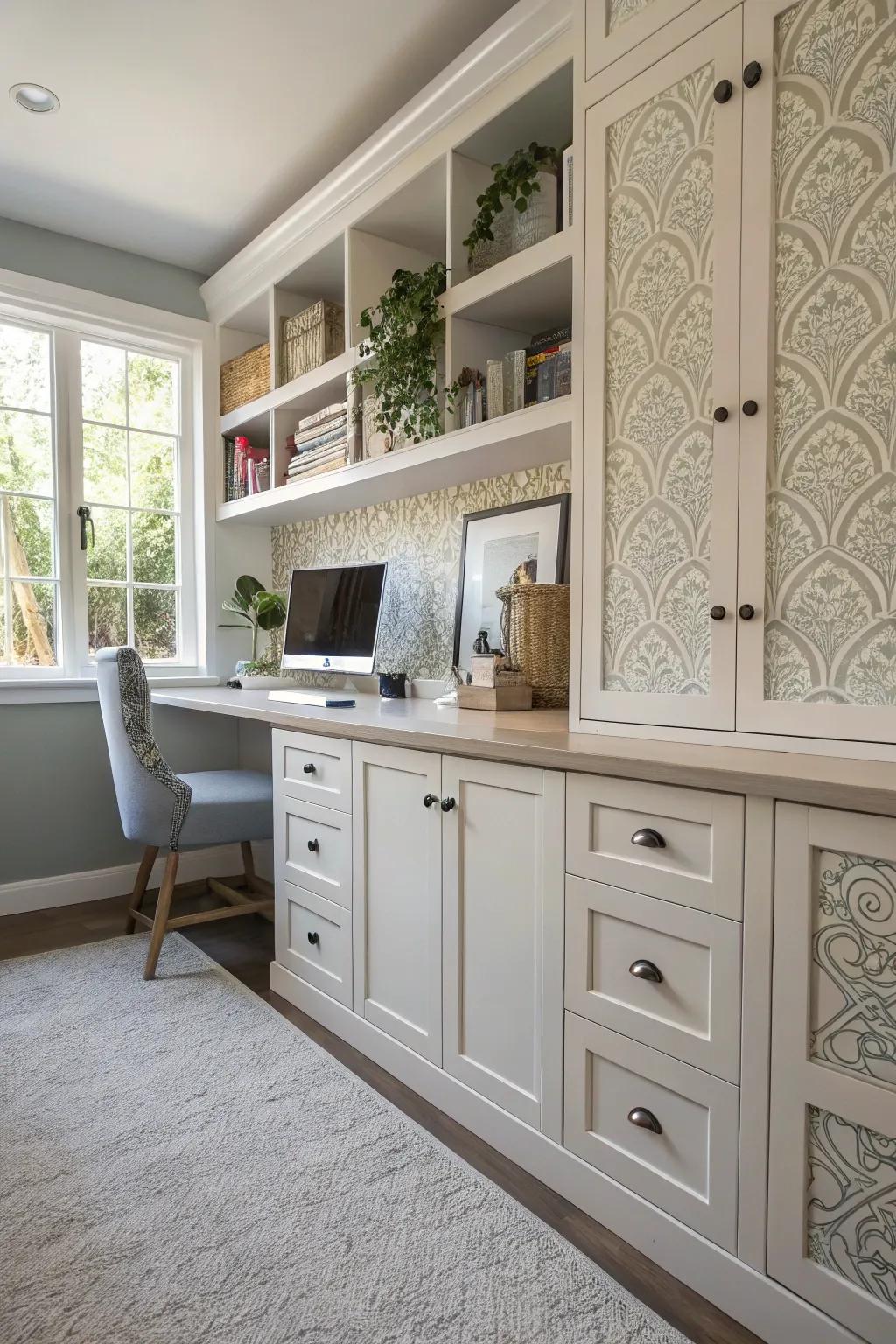 Custom DIY features make your cabinets uniquely yours.