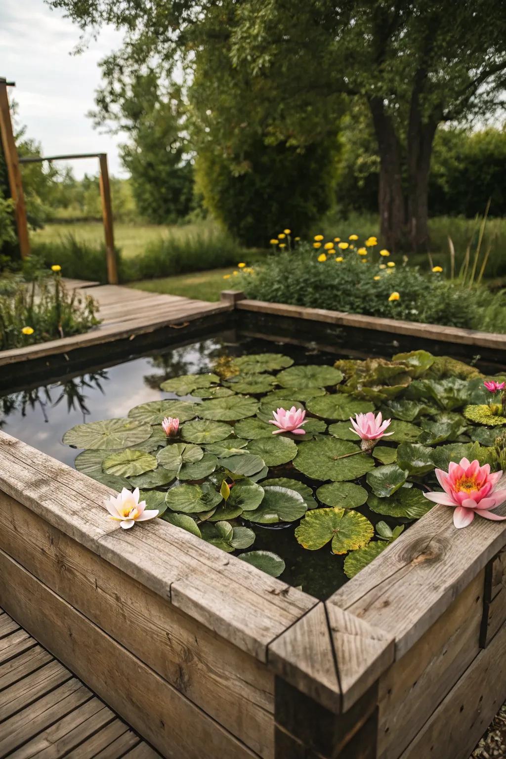 Aquatic plants transform your pond into a bustling ecosystem.