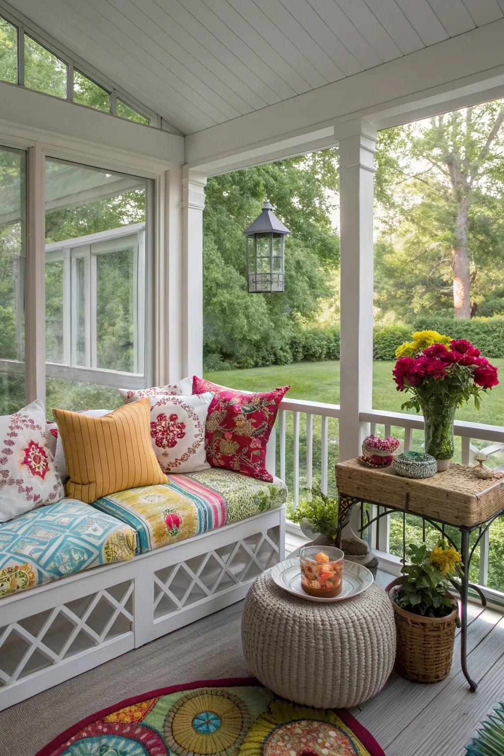 Decorative touches adding personality