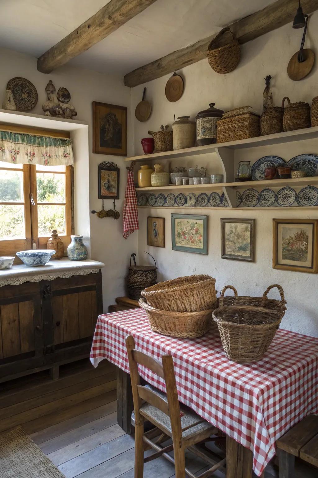 Decorative accessories add charm and tell a story in your kitchen.