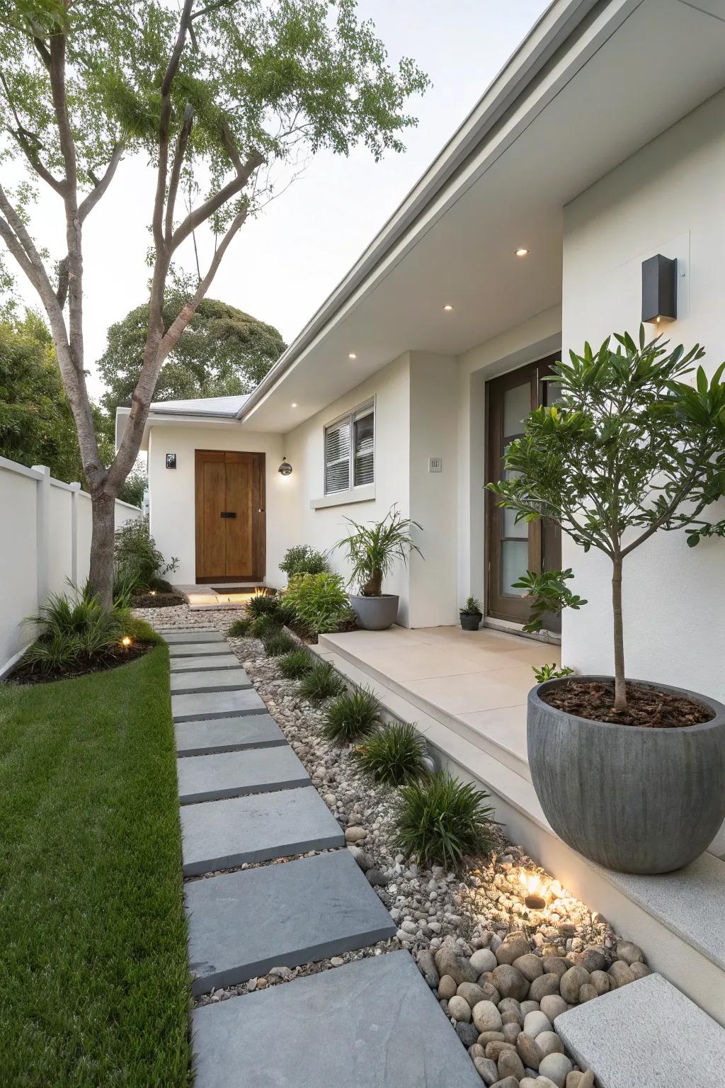 A minimalist design keeps your parking space elegant and functional.