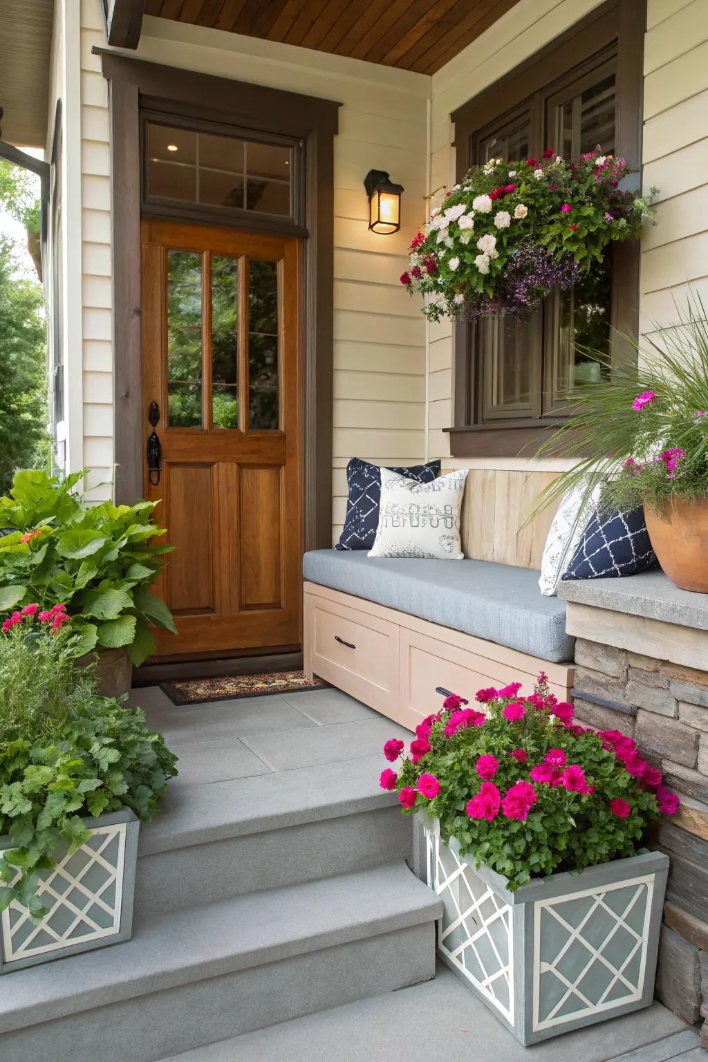 Multi-functional furniture maximizes space and utility effectively.