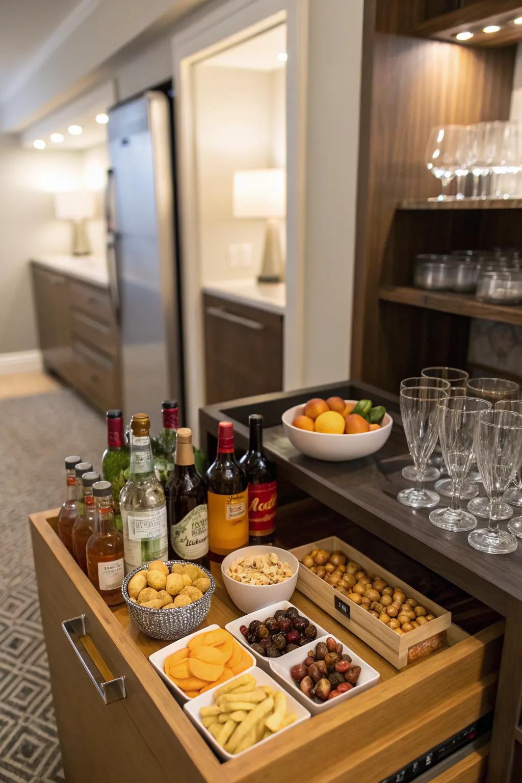 When you create zones, it helps with organizing the movement and use of space where you host parties.