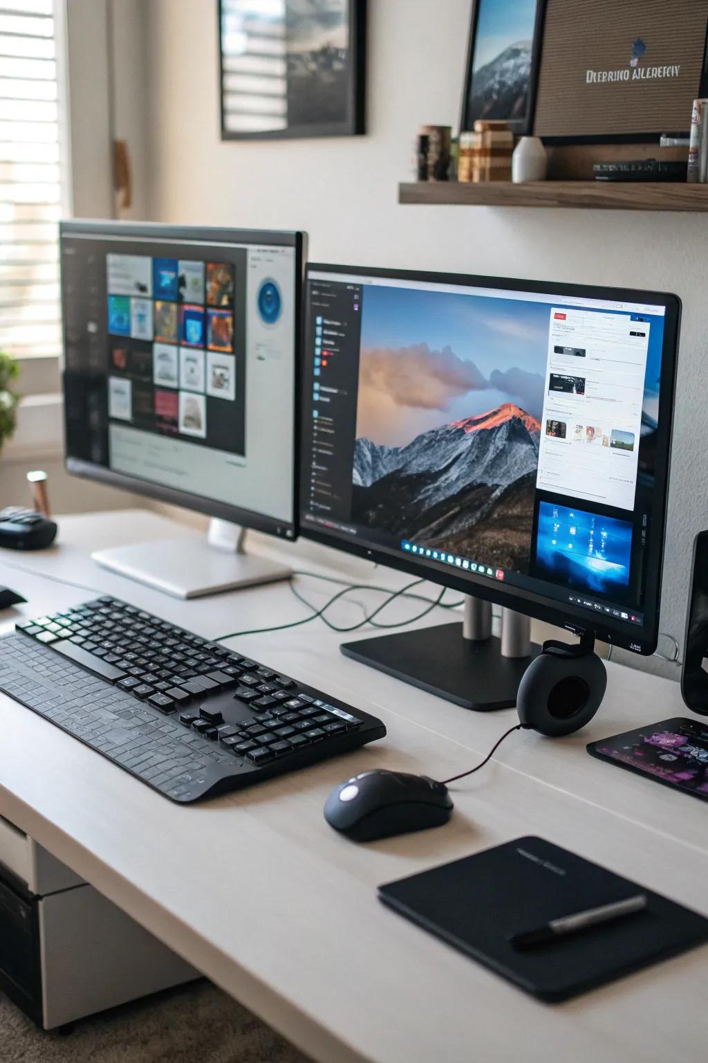 Showcase your tech for a high-tech streaming setup.