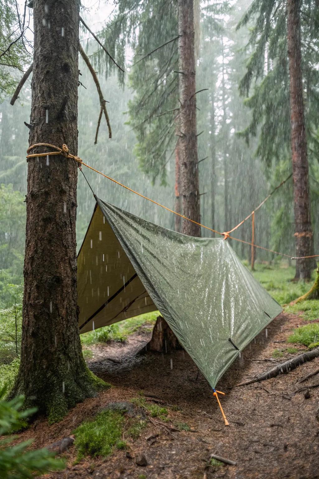 Craft Your Own Haven: Mastering the Art of Tarp Shelters