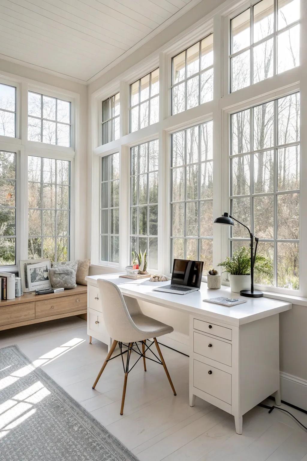 Open designs enhance natural light and space.
