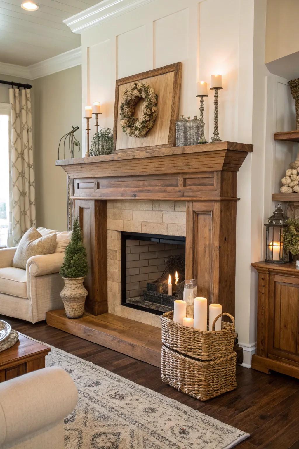 Choose wood tones that harmonize with your room's palette.