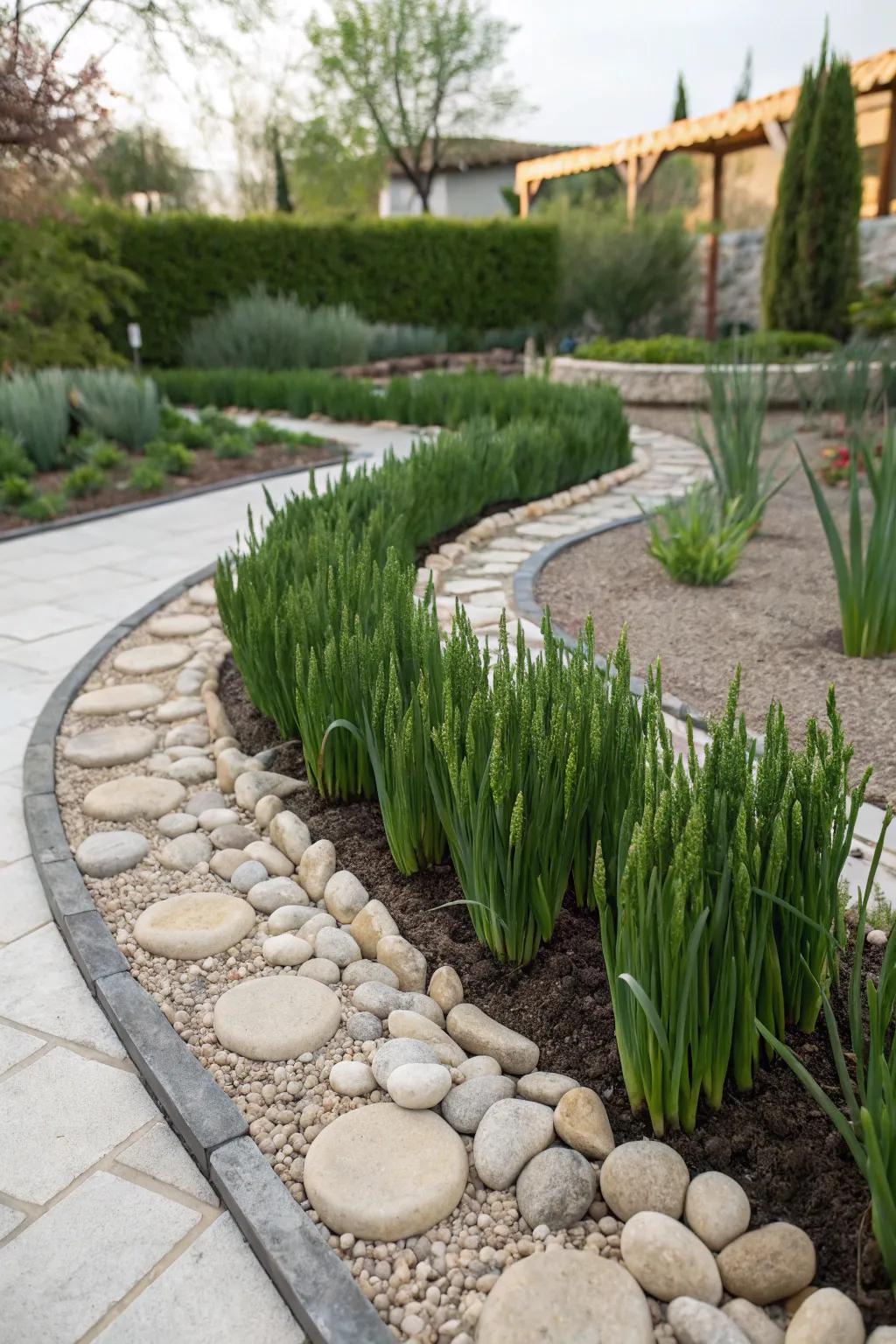 Garden Pathways: A Scandinavian Touch of Elegance and Simplicity