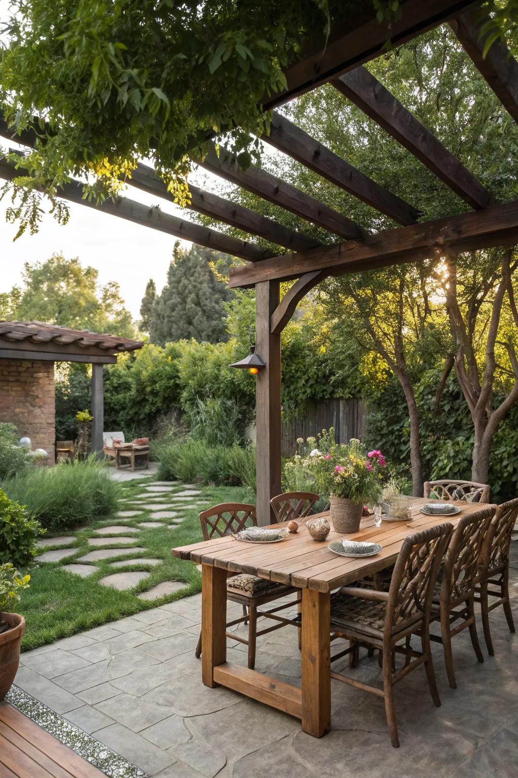 Savor meals in the open air with a specifically designed outdoor dining zone.