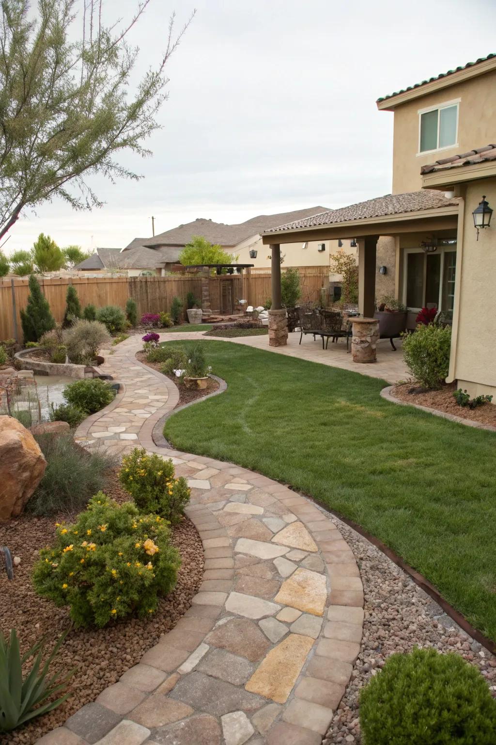 Stylish paths add structure and beauty to your landscape.