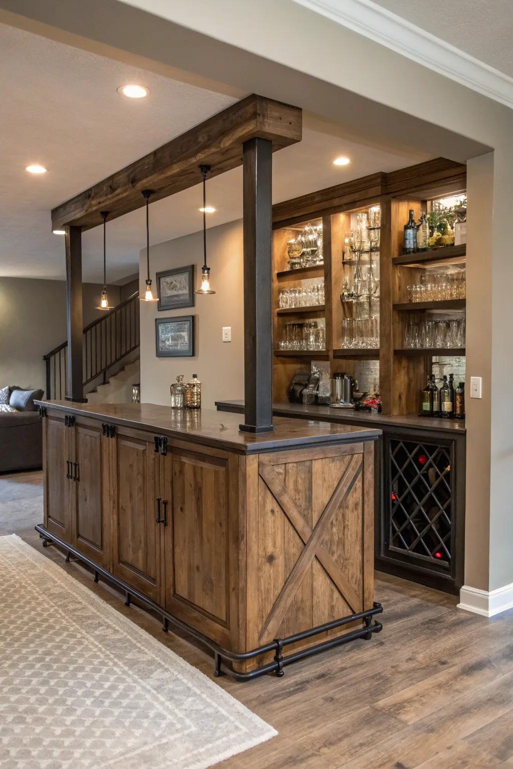 A perfect blend of rustic charm and modern elegance.