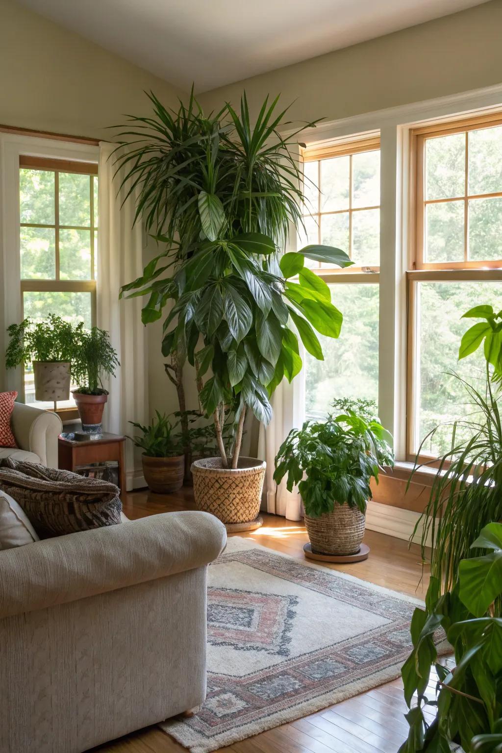 Plants breathe life into your spaces.
