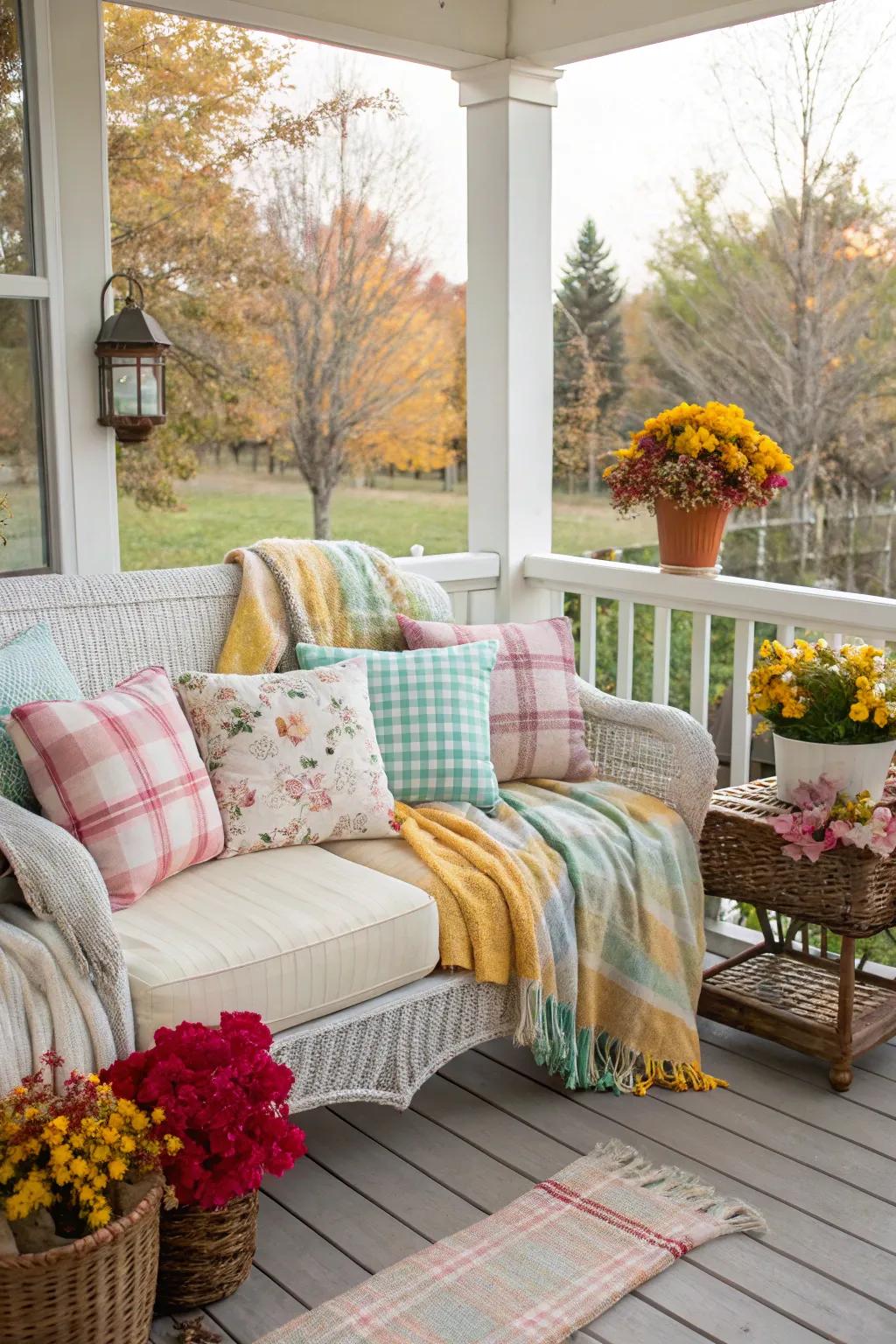 Seasonal decor transforming your porch all year long.