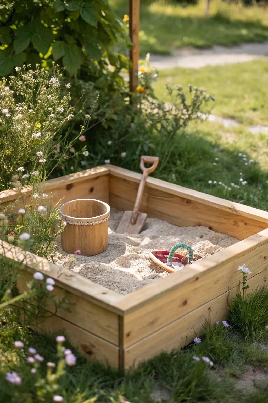 Inspire little imaginations with a charming play garden oasis.