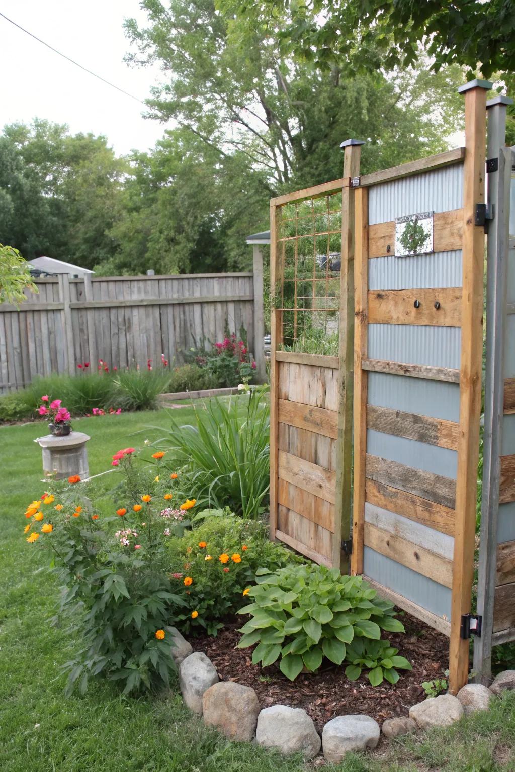 DIY projects allow for personalized and creative screening solutions.