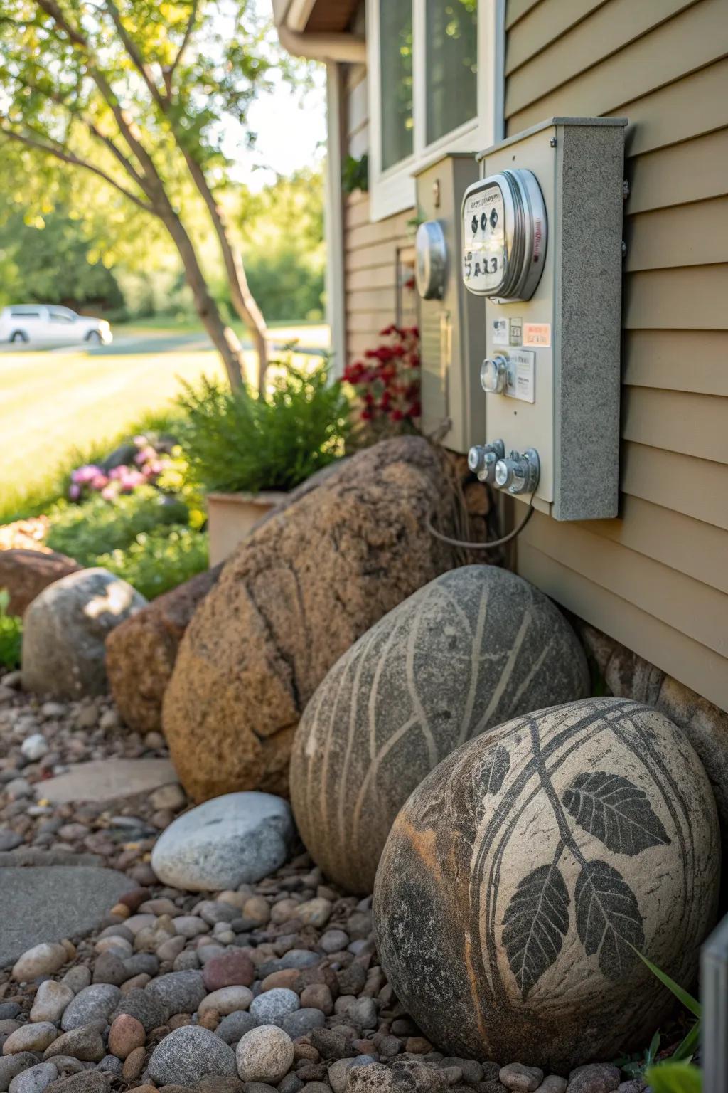 Transform utility into art with nature's finest craftsmanship.