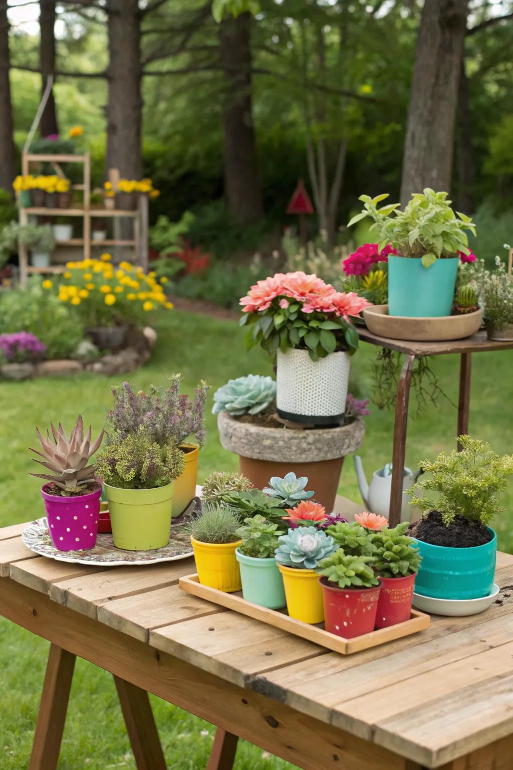 Individual projects turn simulated plants into personalized art.