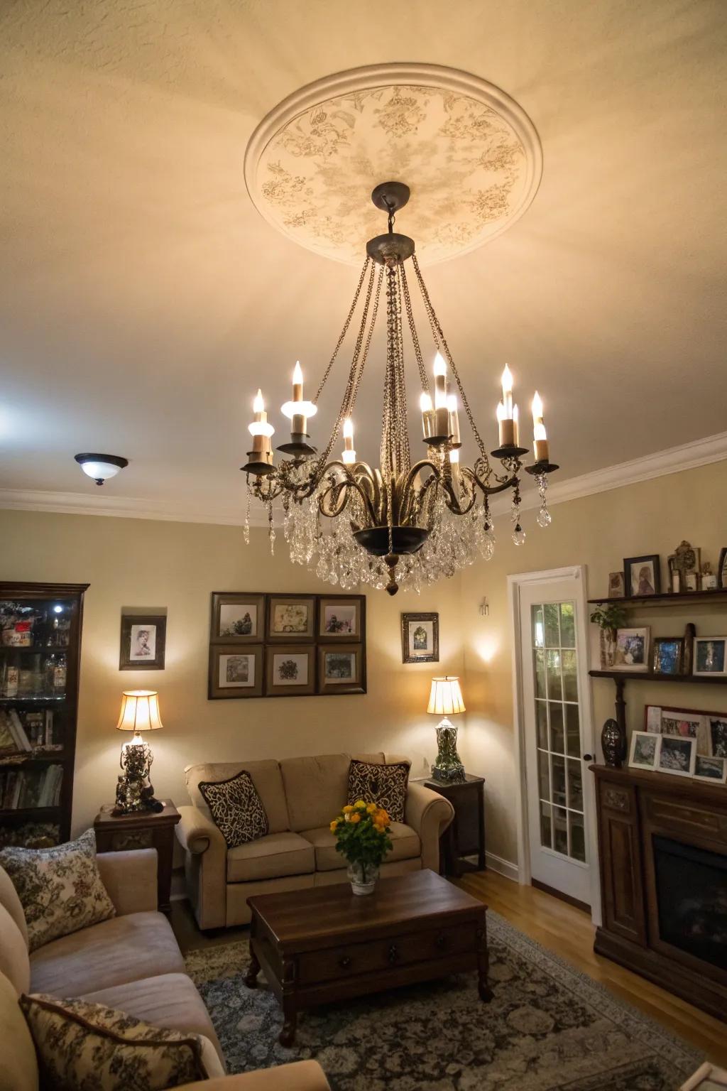 Illumination defines the mood and introduces elegance.