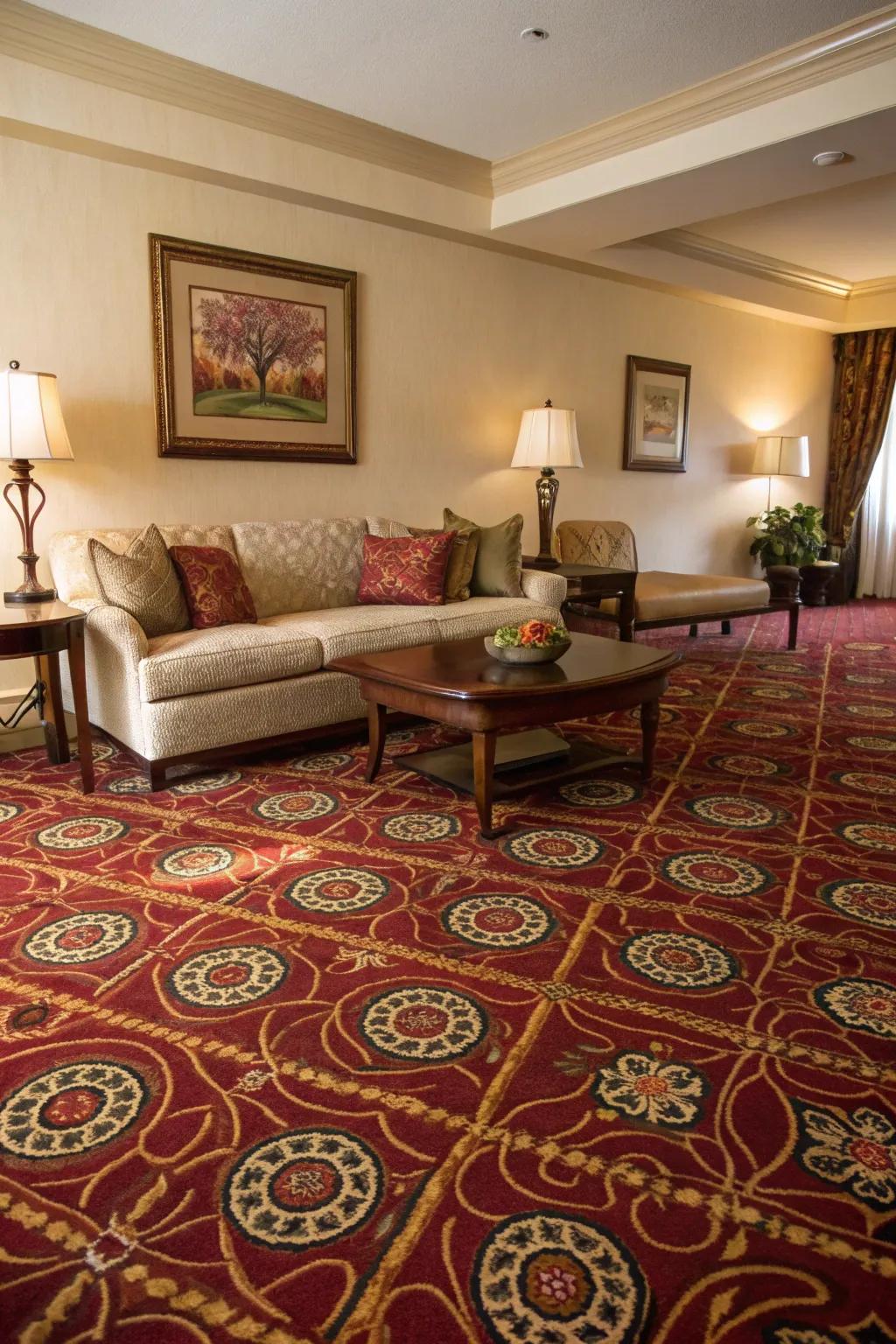 Contrasts in hue bring vibrancy and visual intrigue.