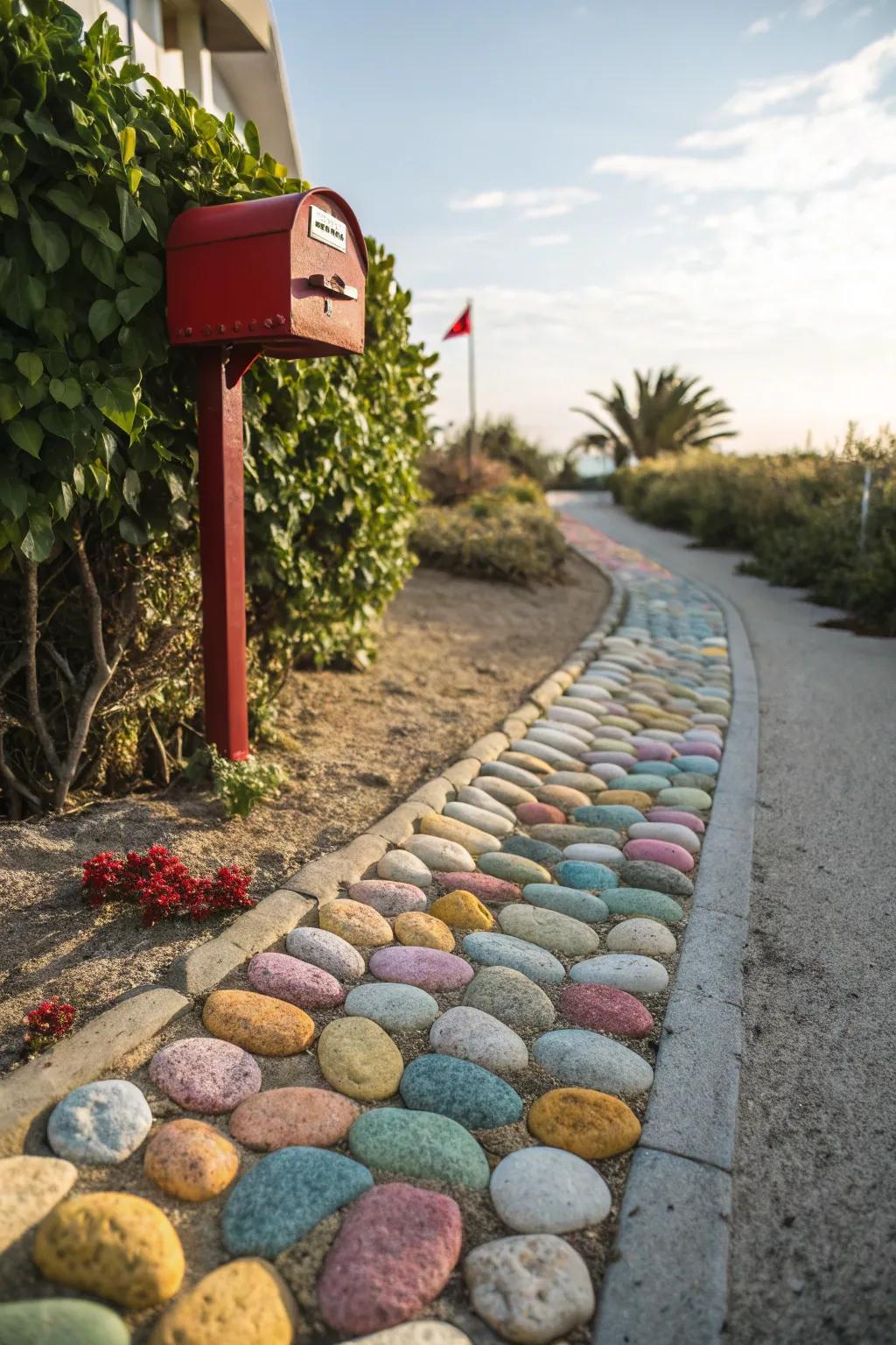 A granule route appends a playful and inviting stroke.