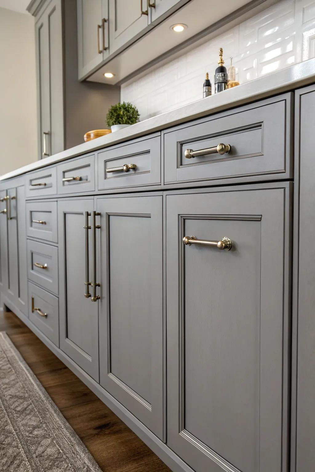 Emphasize with fashionable fixtures.