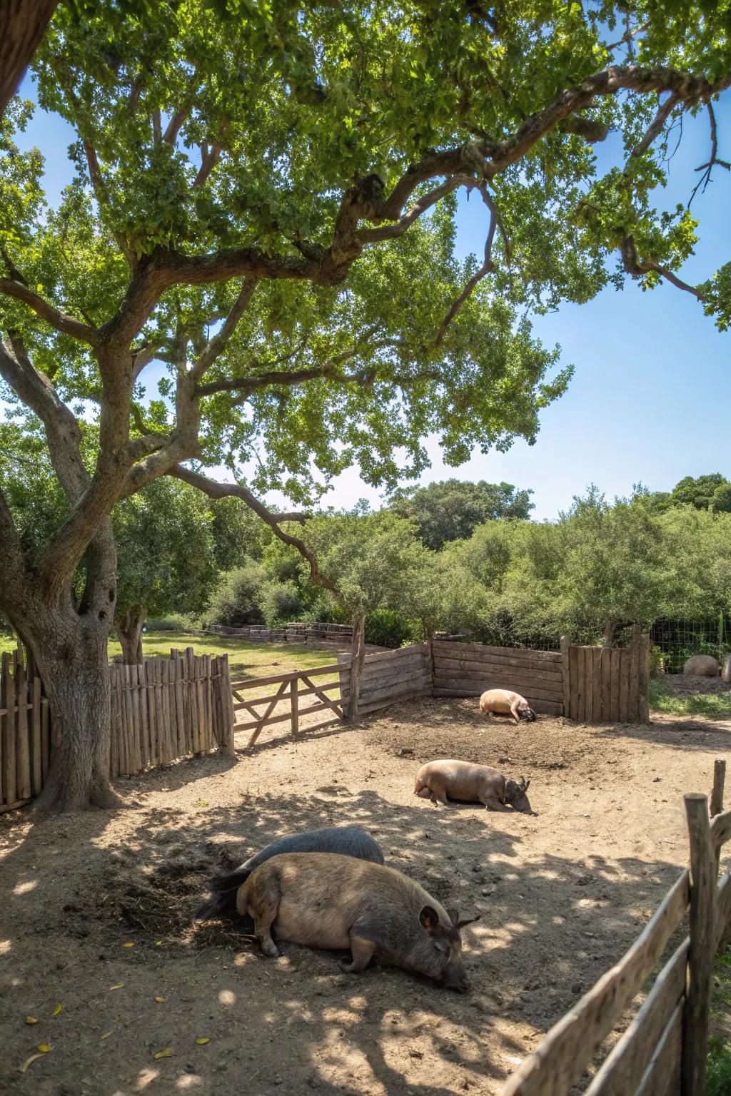 A pen that harmoniously integrates with nature.