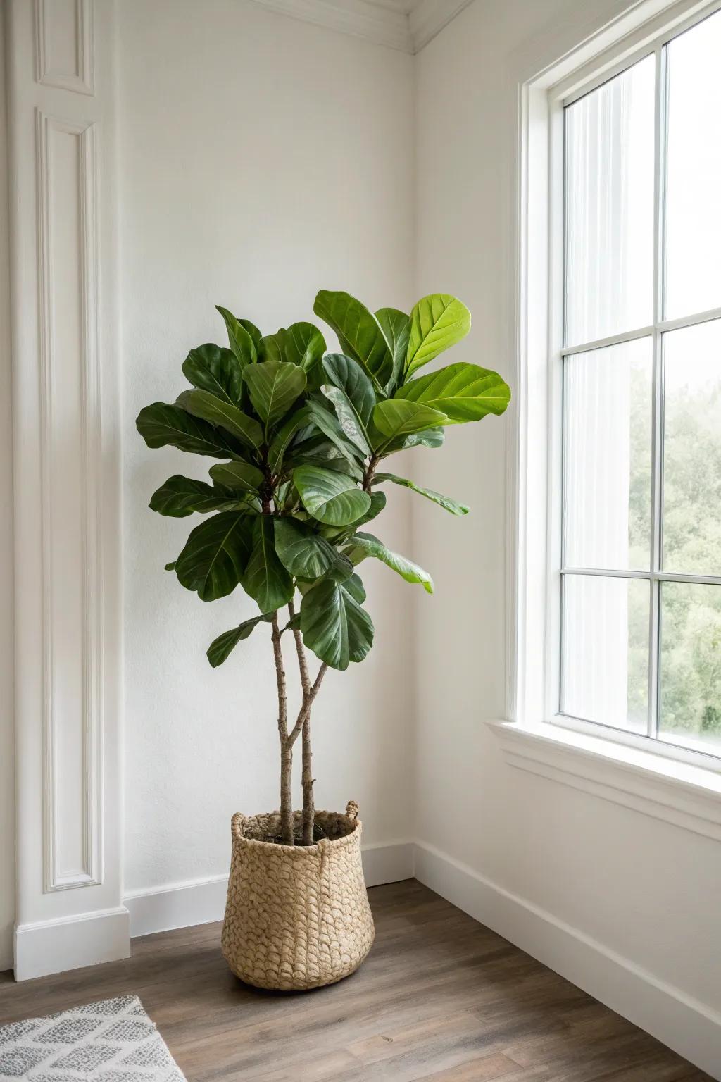 Achieve sophistication with simple plant arrangements.