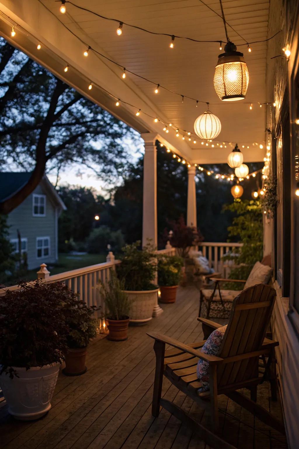 Create a magical ambiance with soft lighting.