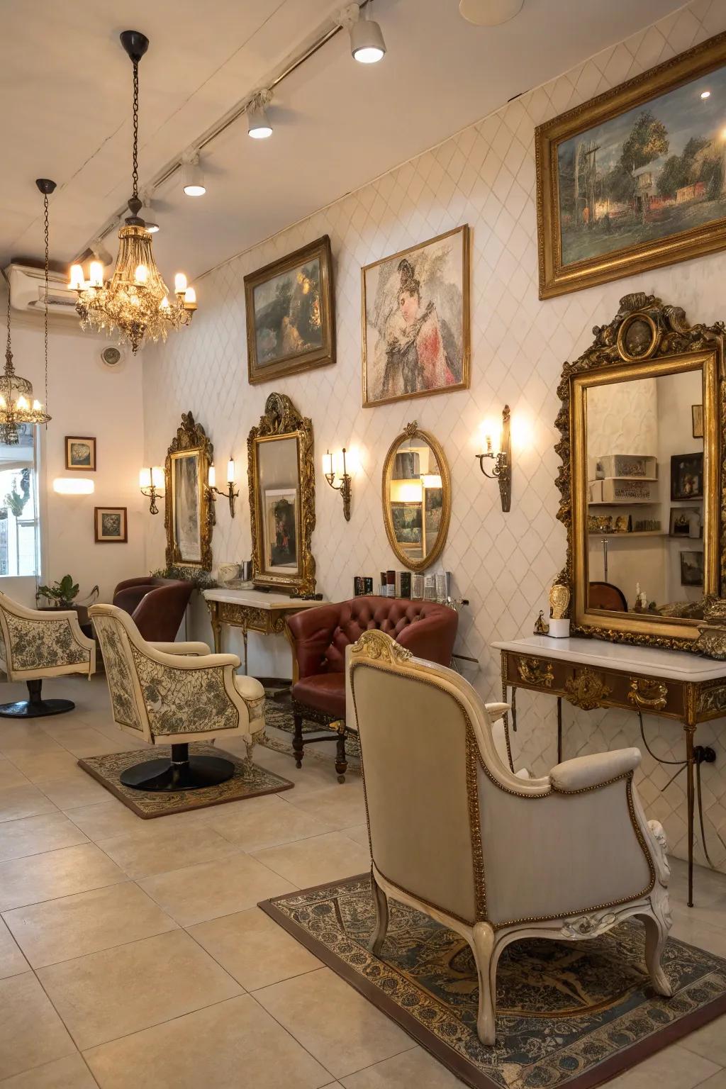 Vintage details that bring charm and personality.