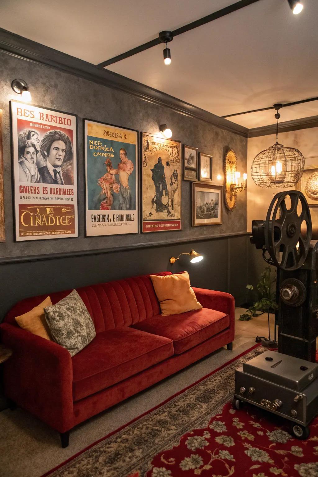 Step back in time with retro-inspired decor.