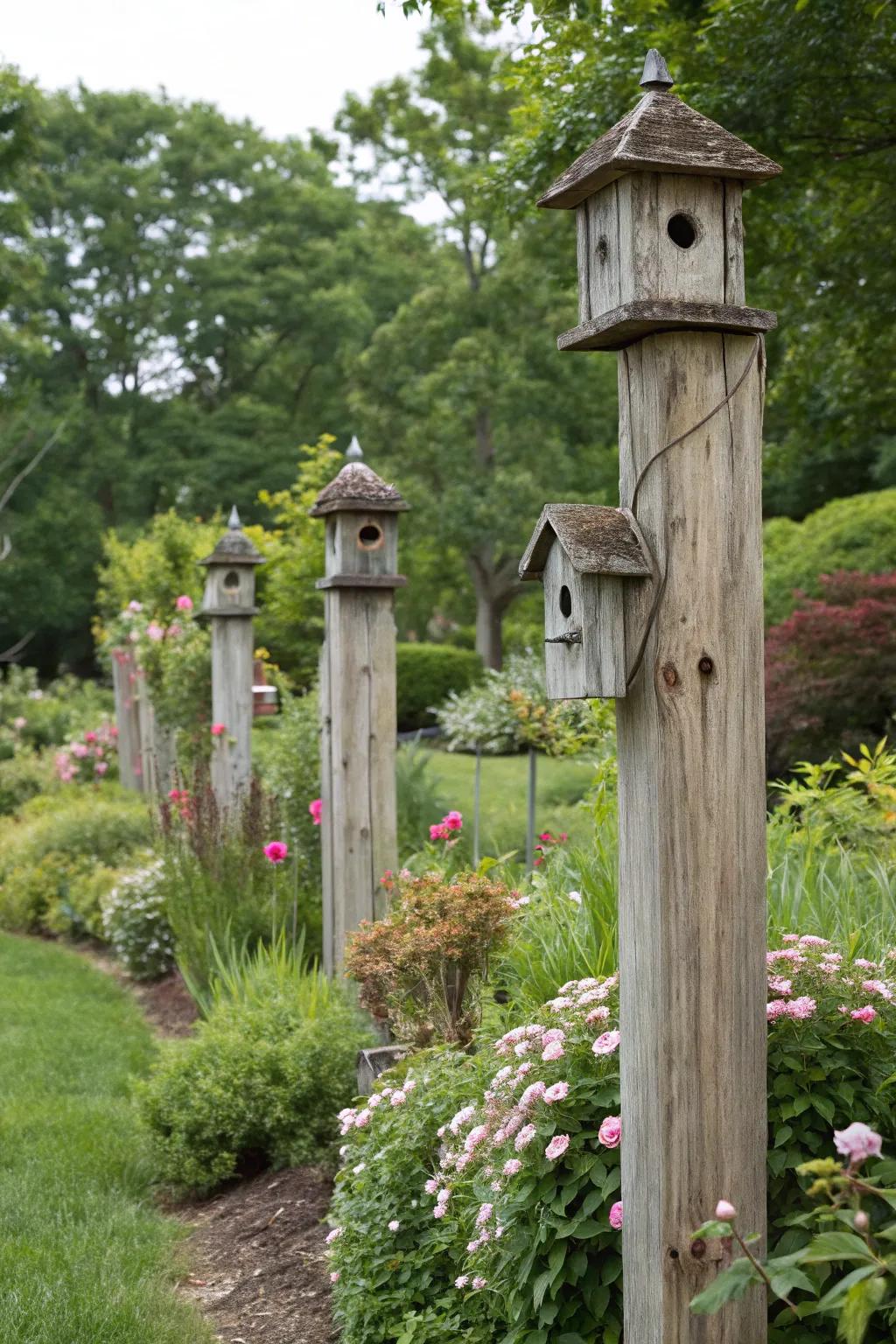 Extend a warm welcome to nature with aviary-friendly sanctuary pillars.