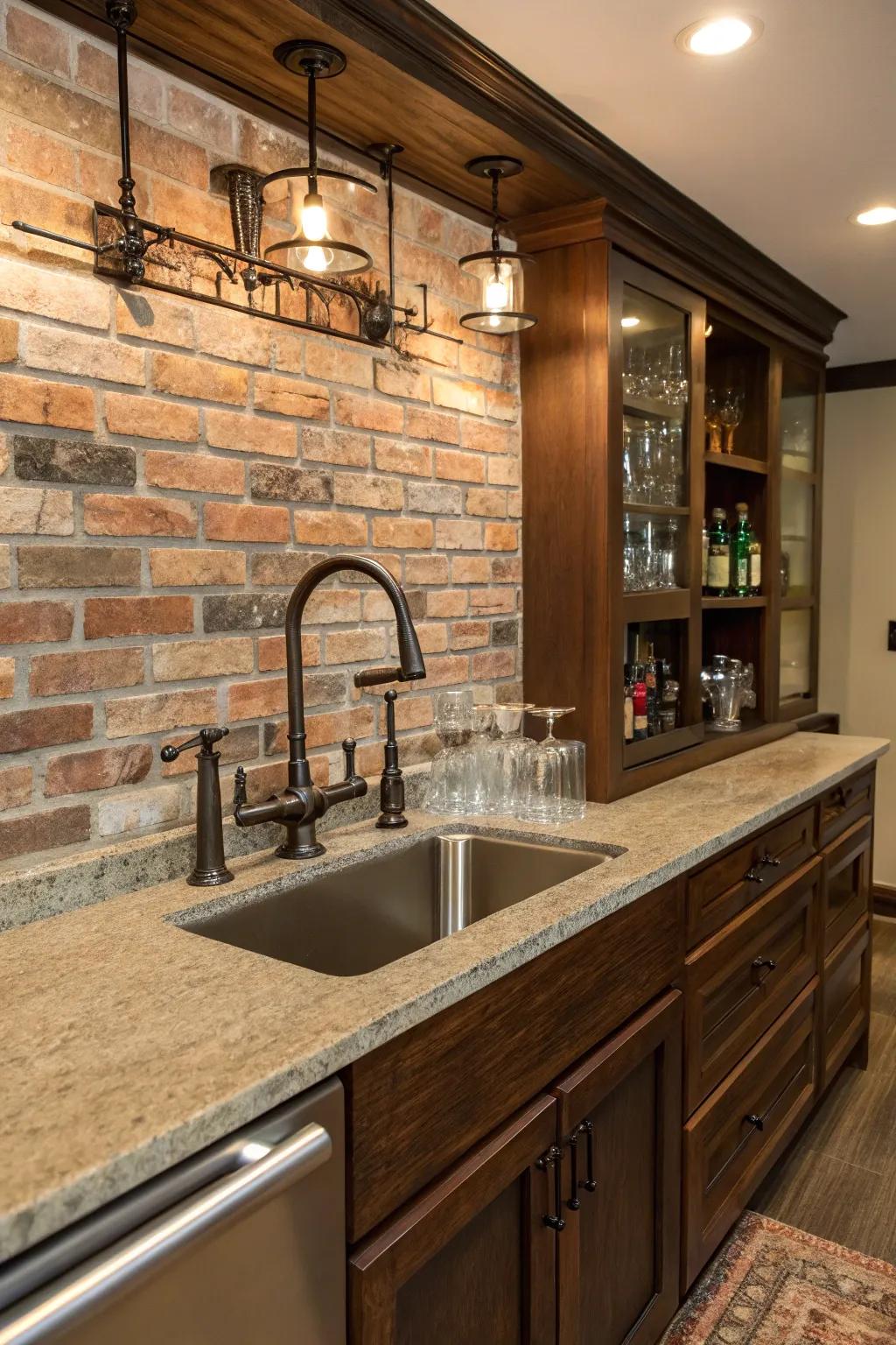 Add charm with rustic and industrial elements.