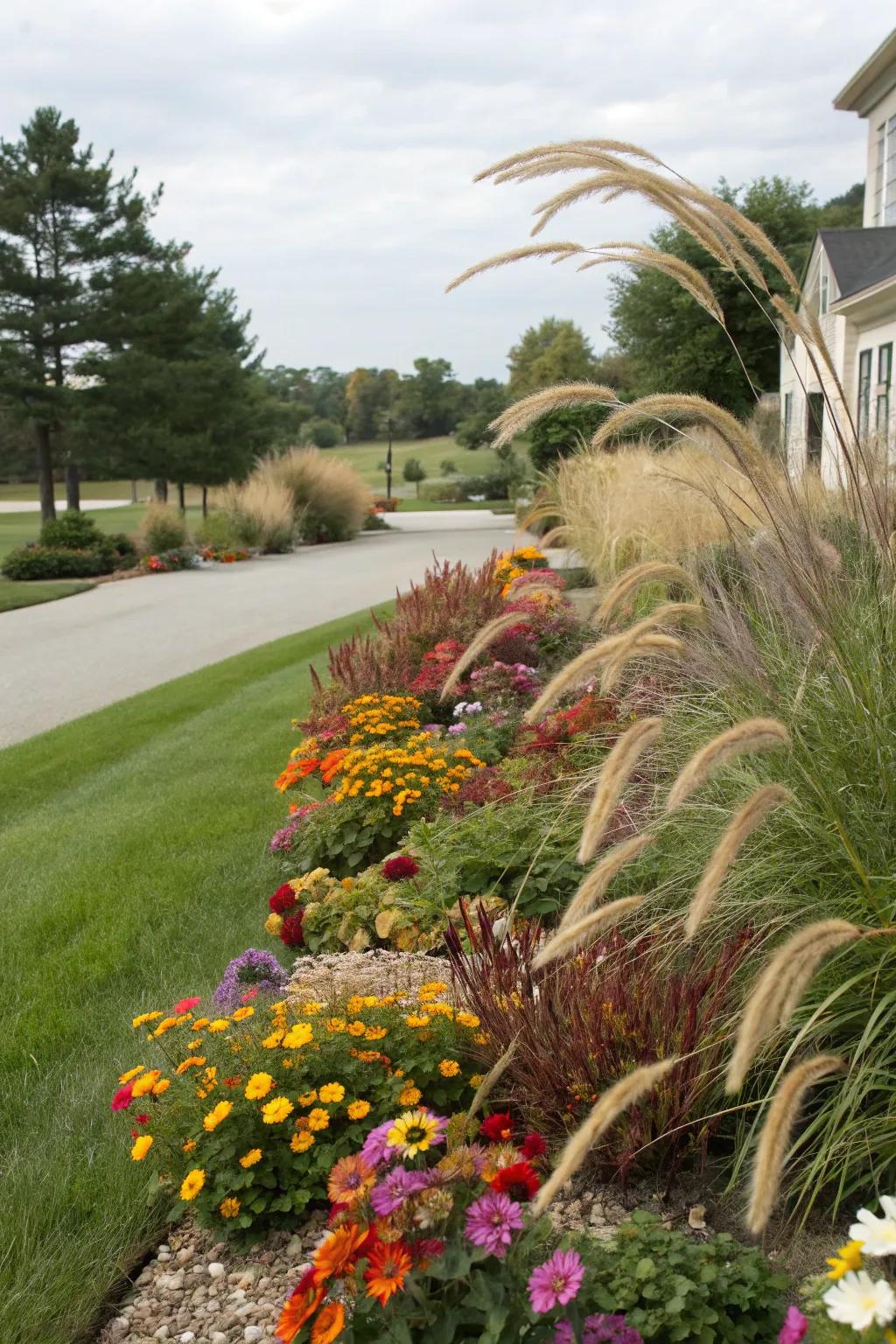 Ornamental grasses contribute texture and a sense of calm to your garden.