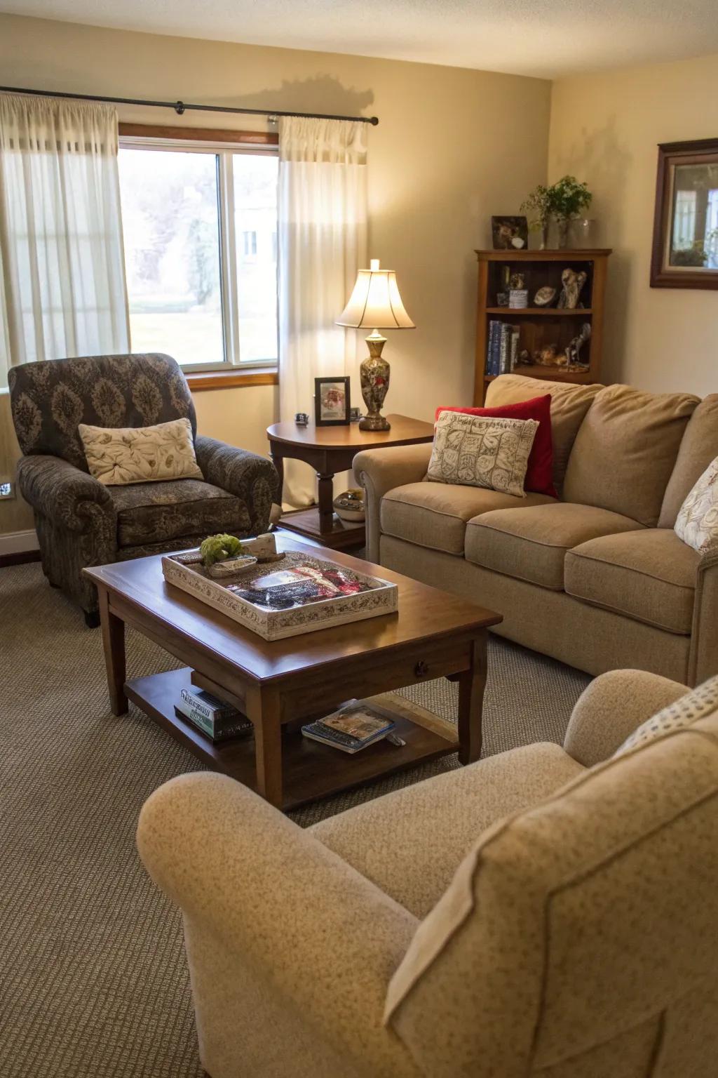 A functional layout ensures both style and usability.