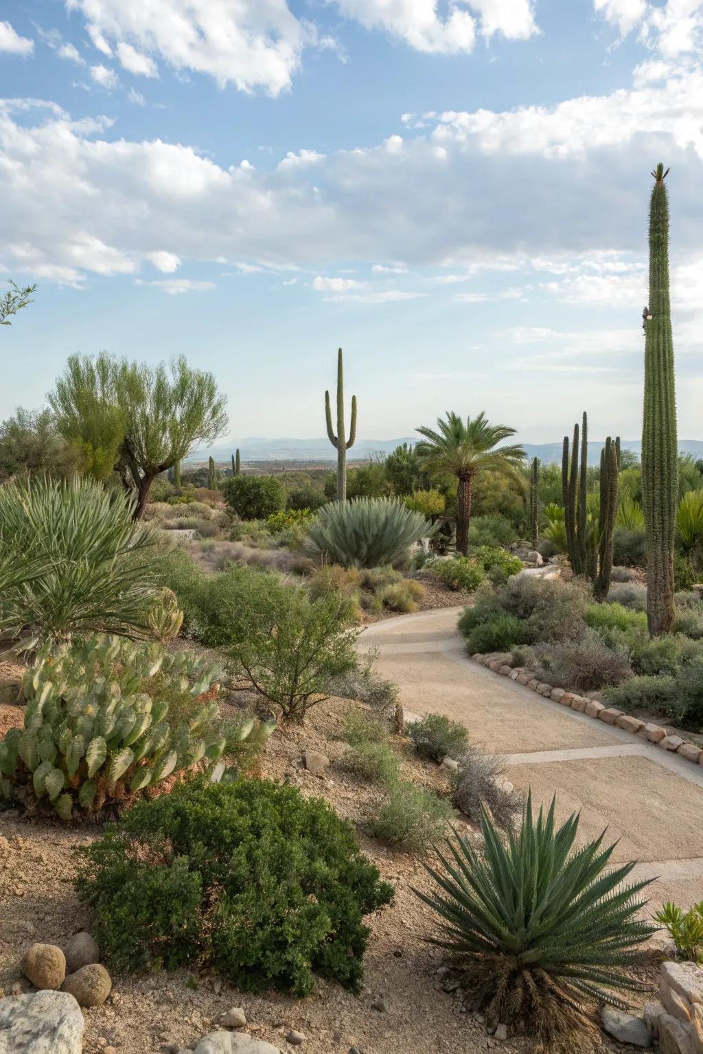 Diverse plant heights bring dimension and interest to your landscape.