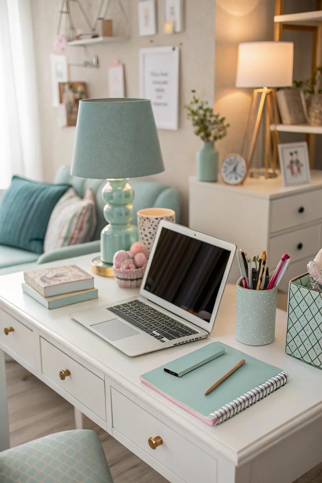 Color coordination can add a level of harmony to your design.