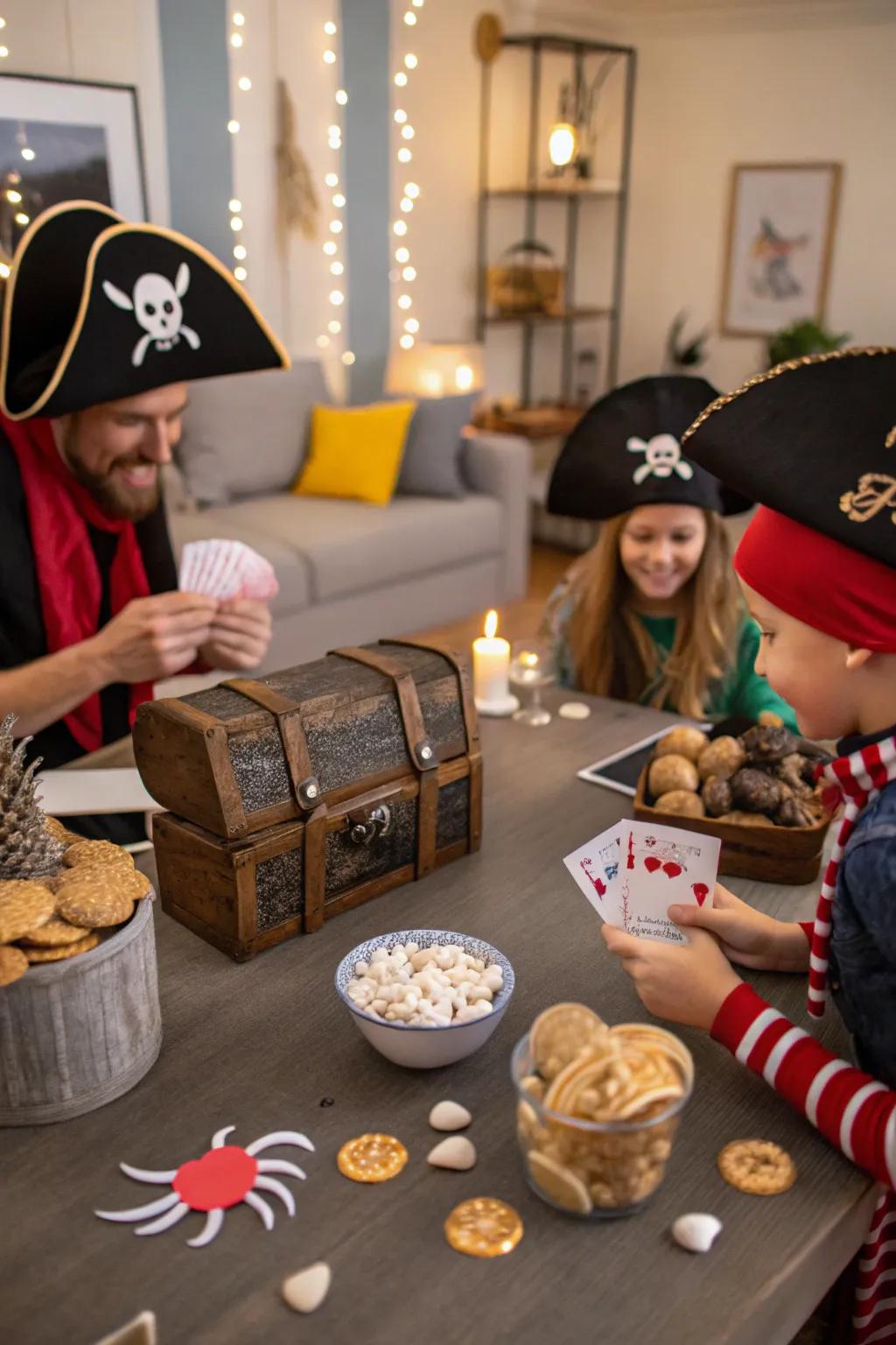 Themed card night for extra fun