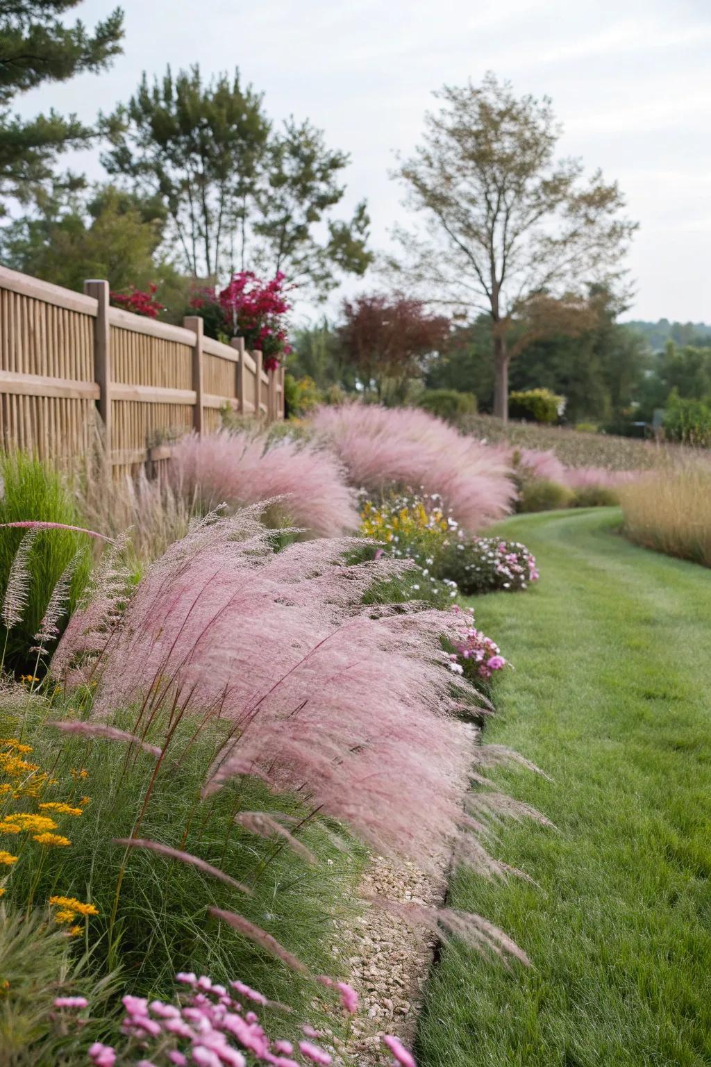 Ornamental grasses introduce texture and elegance to your landscape.