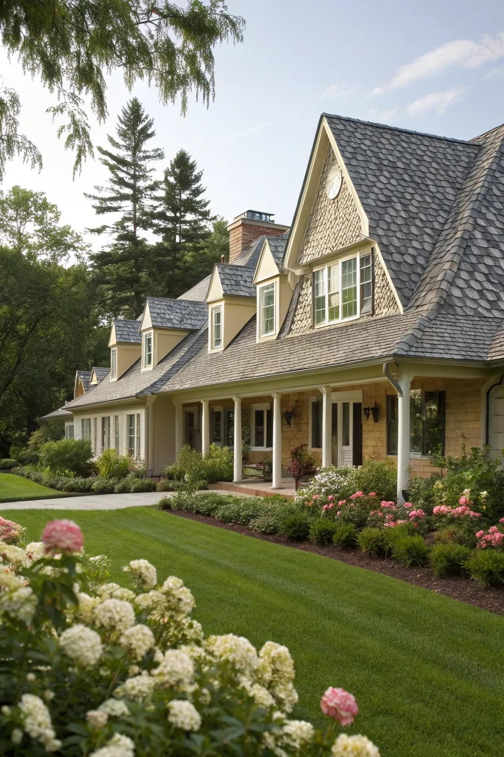Dormers, bringing charm and practicality to your home's uppermost story.